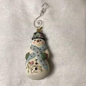 Old World Snowman Ornament